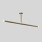 Stilnovo Style Two Arm Brass Sputnik Lotus Ceiling Chandelier Pendant Light Fixt