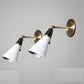 Wall Sconce - Mid Century Sconce - Antique Brass Light - Modern Wall Lamp Decor