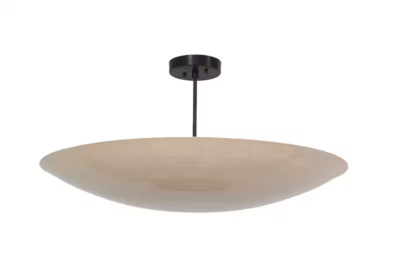 6 Light Elegant Ceiling Flushmount Perforated light Pendant Mid Century Modern Raw Brass Sputnik chandelier light Fixture.