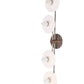 2 Light Shade Handmade Vintage Wall Mid Century Raw Brass Sputnik chandelier light Fixture