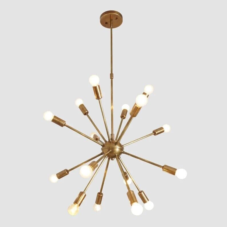 16 Arm Lights mid century style starburst sputnik chandelier sputnik lamp Gift