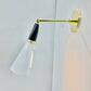 Brass Wall Sconce Industrial Lamp Model No. 73