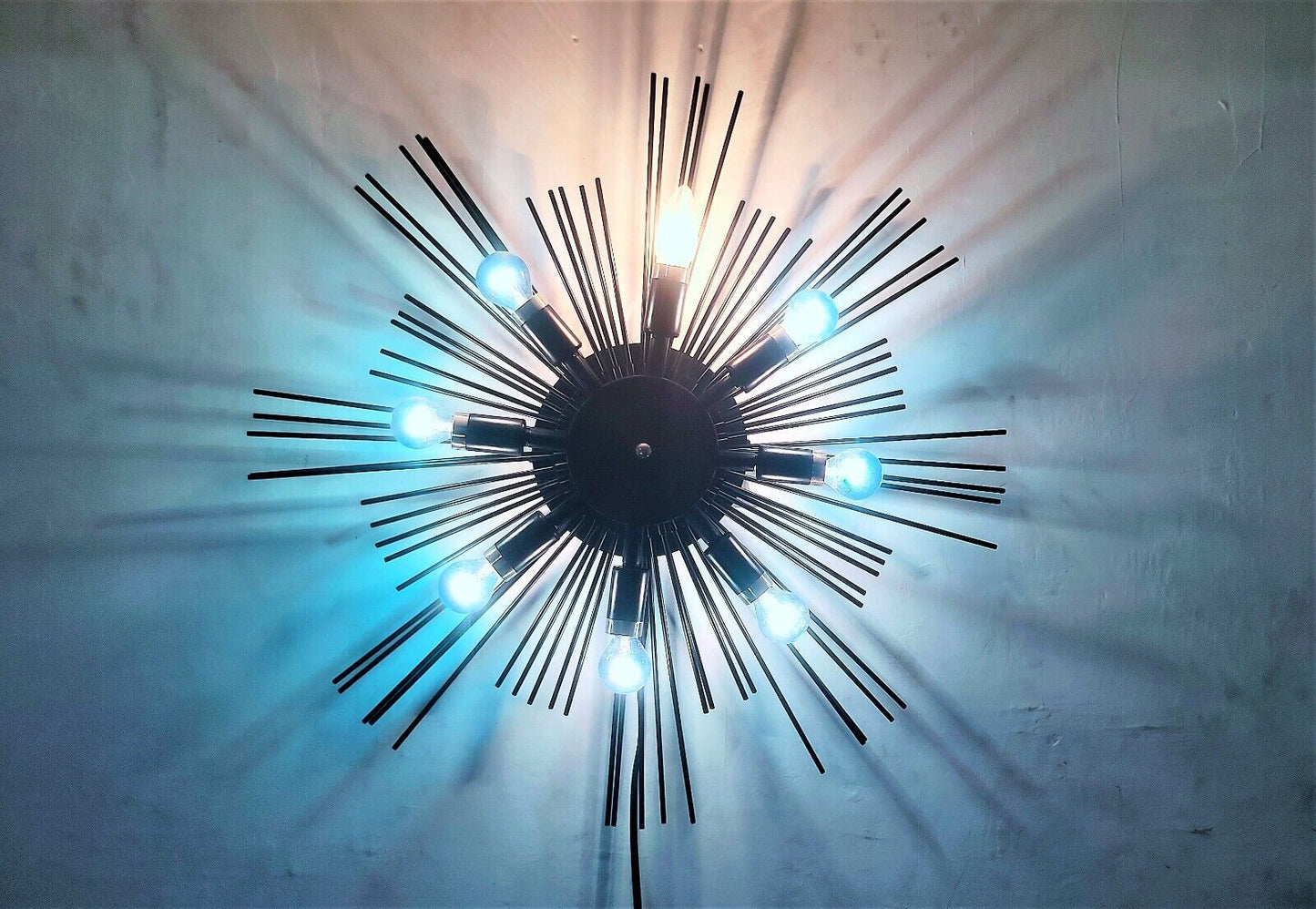 Modern Starburst Large Mid Century Chandelier Wall Sconces Indoor Light Fixture - Global Lights Hub
