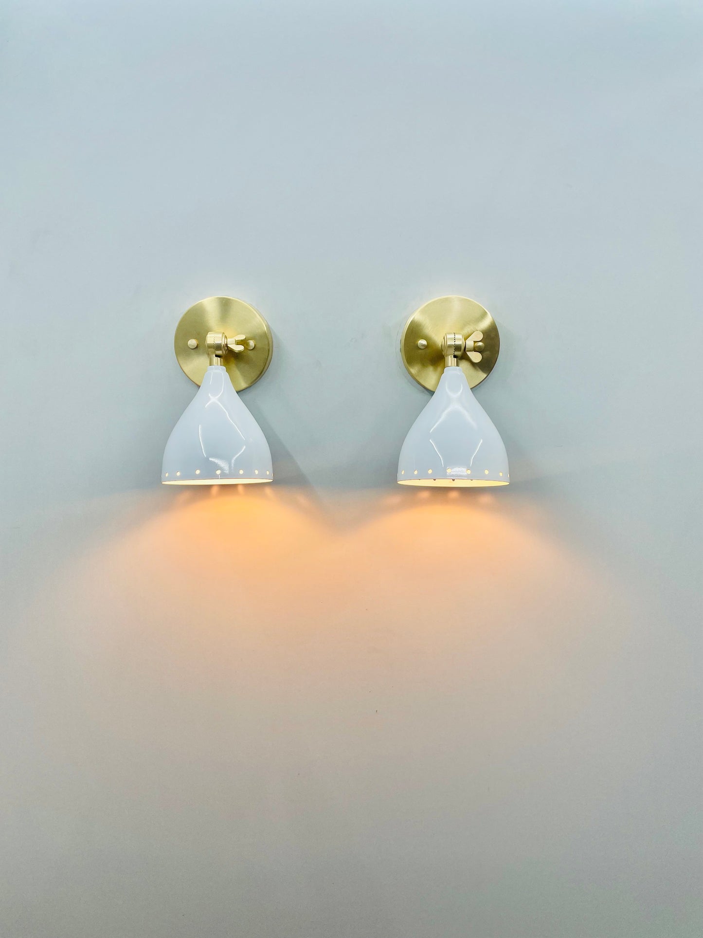 Wall Sconce Diabolo Pair of Modern Italian Wall Lights Wall Fixture Lamps - Global Lights Hub