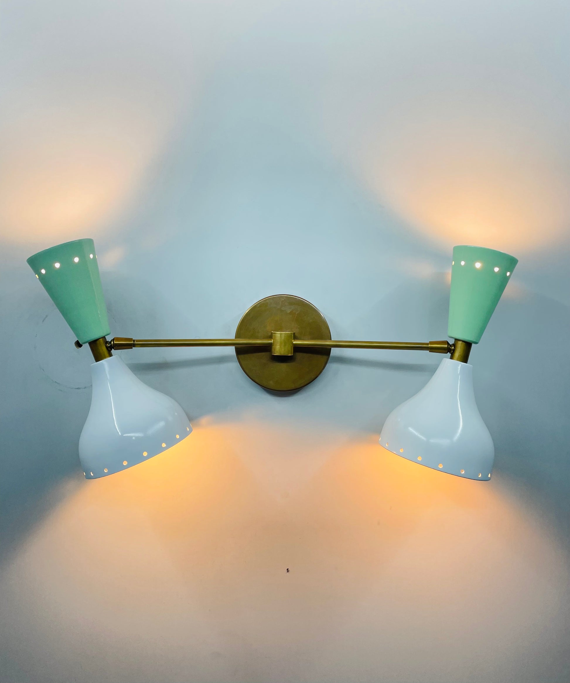 Wall Light Fixture Mid Century Modern Italian Style Lamps - Global Lights Hub