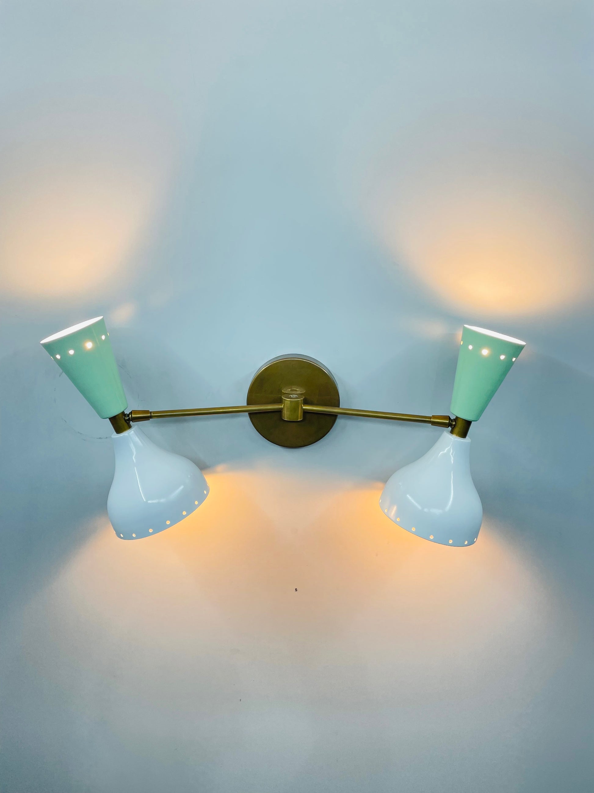 Wall Light Fixture Mid Century Modern Italian Style Lamps - Global Lights Hub