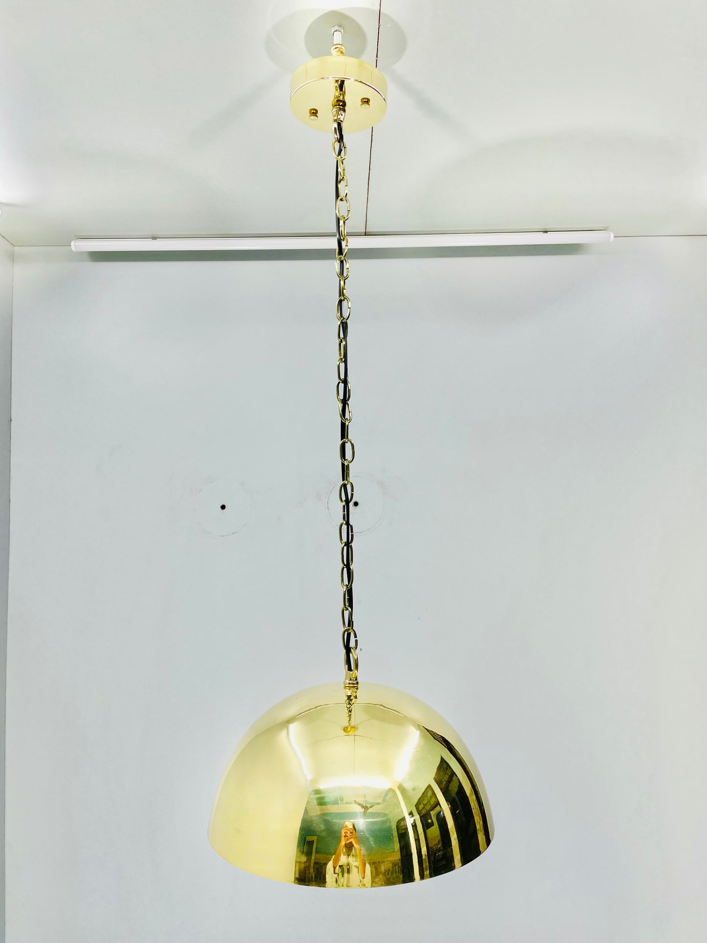 Morocco pendant light Brass Dome Pendant Lamp Brass Oxide Ceiling Lamp - Global Lights Hub