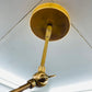 2 Light Mid Century Brass Sputnik chandelier light Fixture Branch Shaped Ceiling Fixture - Global Lights Hub