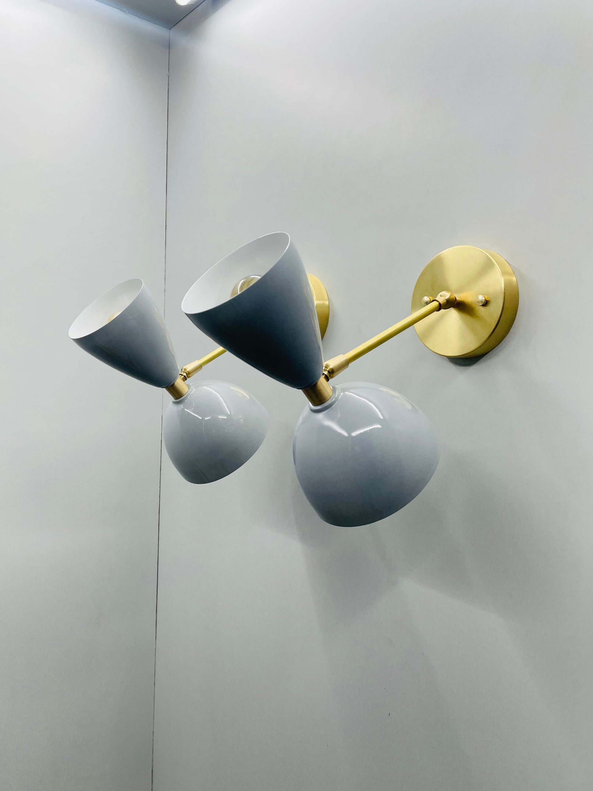 Contemporary Diabolo Wall Sconce - Lighting Fixture