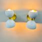 Diabolo Wall Sconce Lamp - Italian Modern Stilnovo Style - White